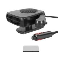 12V 200W Automobilinis šildytuvas Nešiojamas ventiliatorius priekiniam stiklui Transporto priemonės rasojimo ir apledėjimo šalinimo įrenginys 2-in-1 Greitas šildymas/vėsinimas Automobilinis rasojimo šalinimo įrenginys juoda