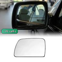 Left&Right Side White Heated Wing Mirror Glass Wide Angle Rearview Mirror for BMW X5 E53 1999 2000 2001 2002 2003 2004 2005 2006