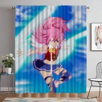 Curtains for Living Room Curtain for Room 2 Panel Fairy Tail Coral Home Interior Curtains Halloween Decoration Shades Partition W50xH70cmx2pcs-CL