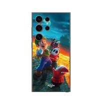 Coque Samsung Galaxy S25 Ultra super mario bros film luigi Maniacase juoda