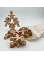„Montessori Balance“ žaislas, „Žmogaus balanso“ rinkinys, mokomasis medinis žaislas