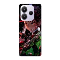 Coque Xiaomi Redmi Note 14 5G Demon Slayer Tanjiro Kamado énervé manga anime Maniacase