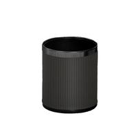 Virtuvė Vonios kambarys Metalinė šiukšliadėžė Šiukšlių dėžė Universali madinga lauko, skirta miegamojo valymo priemonėms 10l/black ring