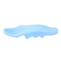 Silicone Deep Tissue Massage Tool Soreness Pain Relief Trigger Point Thumb MassagerBlue mėlyna