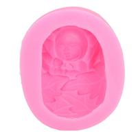 Baby Molds Silicone Pink Lovely Style Soft Comfortable Durable Washable Decorative Convenient pink