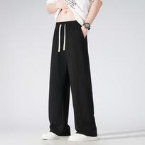 Men's Spring Casual Loose Fit Straight Sweatpants - Trendy All-Match Style L