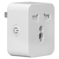 Išmanusis kištukas 15A PC 2.4G WiFi Bluetooth lizdas su tvarkaraščio laikmačio funkcija valdymas balsu ir programėle AC