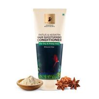 Pilgrim Amazonian Patuá & Keratin Hair Smoothing Conditioner-Unscented- For Dry & Frizzy Hair With Sacha Inchi |Women & Men|200 Millilitre