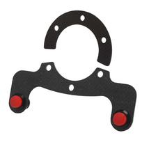 Carbon Fiber External Horn Button Kits for MOMOOMPNardiSparco 6 Bolts Steering WheelDual