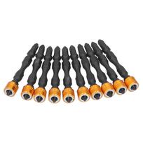 10Pcs Magnetic Collar Screwdriver Bits PH2 Cross Electric Power Driver Bit 14in Hex Shank