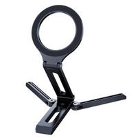 Magnetic Phone Stand Aluminum Alloy Desk Holder for Cell Phone Video Recording Travel juoda