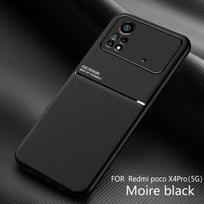 For Xiaomi Poco X4 Pro 5G Case Car Magnetic Stand Leather Phone Case For PocoX4Pro Poko Little X 4 Pro Soft Silicone Back Cover For Poco X4 Pro 5G juoda