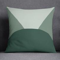 Žalių lapų serijos pagalvės dovanos namų biuro baldai miegamojo sofa automobilio pagalvėlės užvalkalas 45x45cm 40x40cm