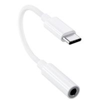 1-2Pcs Type C To 3.5 mm Aux Adapter Jack Audio Cable for Huawei Xiaomi Redmi POCO Sumsang Aux Cable for iPhone 16 15 Serives