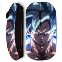 Wireless Mouse - Dragon Ball Z - GOKU Ultra Instinct - Black - USB Key Included - Portable
