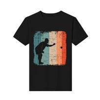 Petanque Bocce Boule Player Gift Ball Funny Retro Poly Anime Best Seller Top Men's T-shirt Graphic New Kawaii T Shirt S gray