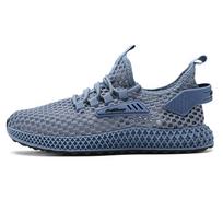 Vyriški sportbačiai Šviesiai balti Kvėpuojantys Bėgimo batai vyrams Tinklelis Vasariniai Suvarstomi Lauko ėjimo batai Zapatillas De Deporte 39