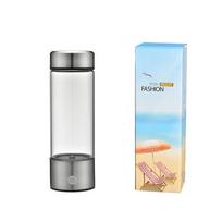 450 ml vandeniliu praturtinto vandens puodelis, elektrinis vandenilio absorbcijos vandens generatorius, butelio filtras, nešiojamas vandenilio absorbcija, 1200 mAh A white