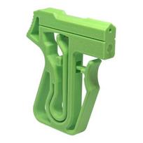 3D spausdintas dantų krapštukų paleidimo žaislas, nešiojamas, mažinantis stresą ir nerimą, dantų krapštukų šaudyklė, paleidžiamas fidget žaislas, dovana vaikams, paaugliams, suaugusiems žalia