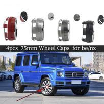 4pcs/Pack 75mm Wheel Caps Rim for be/nz Center Hub Caps Emblem Car Accessories Styling Parts juoda
