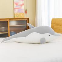 Dolphin Doll Plush Toy Rag Doll Girl Doll Cute Children's Legs on Bed Sleeping Pillow Super Large Size 30cm