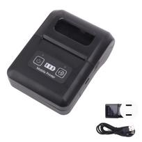 Thermal Printer 100?240V 2500mAh ABS Inkless Thermal Compact Printer for Mobile Office Home School