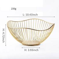 Metalinis Vaisių Krepšys Vielinis Užkandžių Duonos Daržovių Laikymo Dubenys Virtuvės Kiaušinių Deserto Laikiklis Pyragų Stovas Skandinaviškas Organizatorius Minimalistinis CHINA