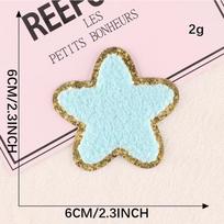 Embroidery label Phnom Penh towel embroidery pentagram patch clothing accessories badge cloth embroidery cloth label embroidery cloth sticker B1R-A-1-10