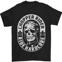 Biker Chopper Rider Motorbike Motorcycle T Shirt S