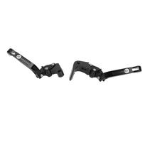 Motorcycle Folding Clutch Levers CNC 6061 Aluminum Alloy Clutch Brake Lever for S1000RR S1000R Blue juoda