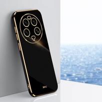 For Xiaomi 13 Ultra Case Luxury Square Plating 2304FPN6DC, 2304FPN6DG Phone Case ShockProof Silicone Back Cover Fundas For Xiaomi 13Ultra&Case & Strap black