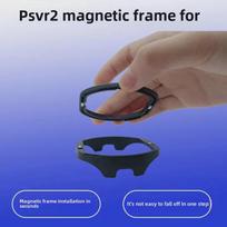 PSVR2 Magnetic Anti-Blue Light Myopia Glasses and PS5 All-in-One Smart Accessories Single Frame white