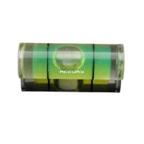 20 vnt. 8*23 mm akrilinis vamzdelinis gulsčiukas mini gulsčiukas cilindras plastikinė ampulė vandens lygio indikatorius green