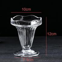 190ml Kokteilių taurė taurė Ledų dubenėlis Desertinė taurė Gėlių krašto formos puodelis Paprasti vyno taurės Puodelis Jogurto stiklinė Desertų puodeliai