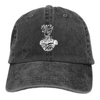 Washed Men's Baseball Cap Cool Trucker Snapback Caps Dad Hat The Last of Us Game Golf Hats Adjustable juoda