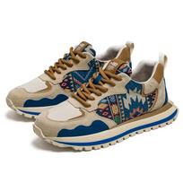 Raudoni Rudens Žiemos Streetwear Hip-Hop Dizainerio Bateliai Vyrams Madingi Patogūs Vyriški Kedai 2024 Žemi Atsitiktiniai Kedai Vyrams 39 brown