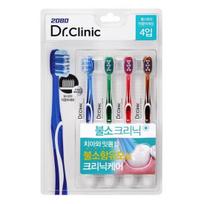2080 Dr. Clinic fluoride toothbrush 4 packs