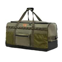 Outdoor Camping Storage Bag Travel Duffel Handheld Backpack Multi-Functional Large-Capacity Wheeled Pack žalia