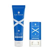 Scott Hamish Classic Golf Suncream   Sunstick 2 Piece Special Set FREE