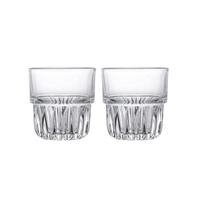 Vintage Cold Brew Coffee Cup Drinkware Creative Australian White Coffee Mug Trendy Thickened Glass Cup Latte Mocha Espresso Mugs 2pcs