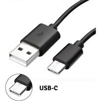[Compatible Samsung Galaxy A3-A5-2017-A8-A9-2018] Cable Type USB-C Charger Black Micro USB Port 1 Meter [Phonillico®]
