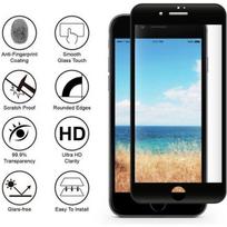 [Compatible Apple iPhone 8] 100% Full Black Edge Tempered Glass Ultra Resistant Screen Protector Glass Film [Phonillico®] juoda