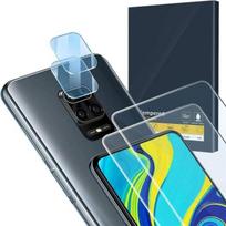 Verre Trempé pour Redmi Note 9 Pro - Note 9S [2 Pièces] + Caméra Arrière Protecteur [2 Pièces]