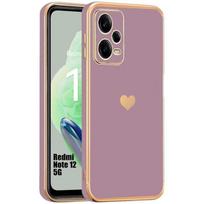 Case - Xiaomi - Redmi Note 12 5G - Purple - Shockproof - Silicone TPU