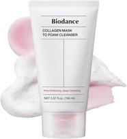 BIODANCE Collagen Mask To Foam Cleanser 150ml, Deep Cleansing, Moisturizing, Korean Cosmetics, Kbeauty, sample white