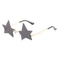 Personalized Pentagram Rimless Sunglasses, Marine Sunglasses, Funny Sunglasses New Product