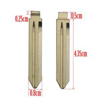 jingyuqin Replacement 3/4 Buttons Remote Key Fob Car Key Case Cover Styling For Hyundai IX35 i20 3 Buttons Uncut Blade 3b medus