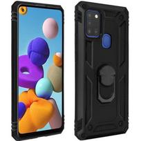 Case - Samsung - Galaxy A21s - Shockproof - Holding ring - Video stand juoda