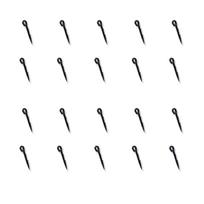 20Pcs Carps Fishing Hook Metal Baits Spike for Baits Metal Baits Spike Carps Fishing Hook Baits Sting Boilies Pin Spikes A