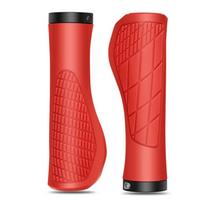 Bicycle Grips Mountain Bike Grips Anti-Slip Lockable Grips Ergonomic Bike Grips Shockproof Bike Handlebar Cover Bike Accessories dangaus mėlyna spalva